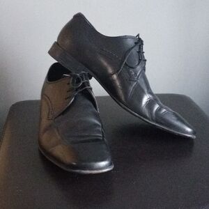 Ecco Leather Oxford Shoes